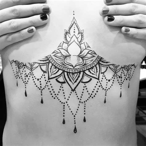 under boob tattoo ideas|23 sternum tattoos that prove the underboob is underrated